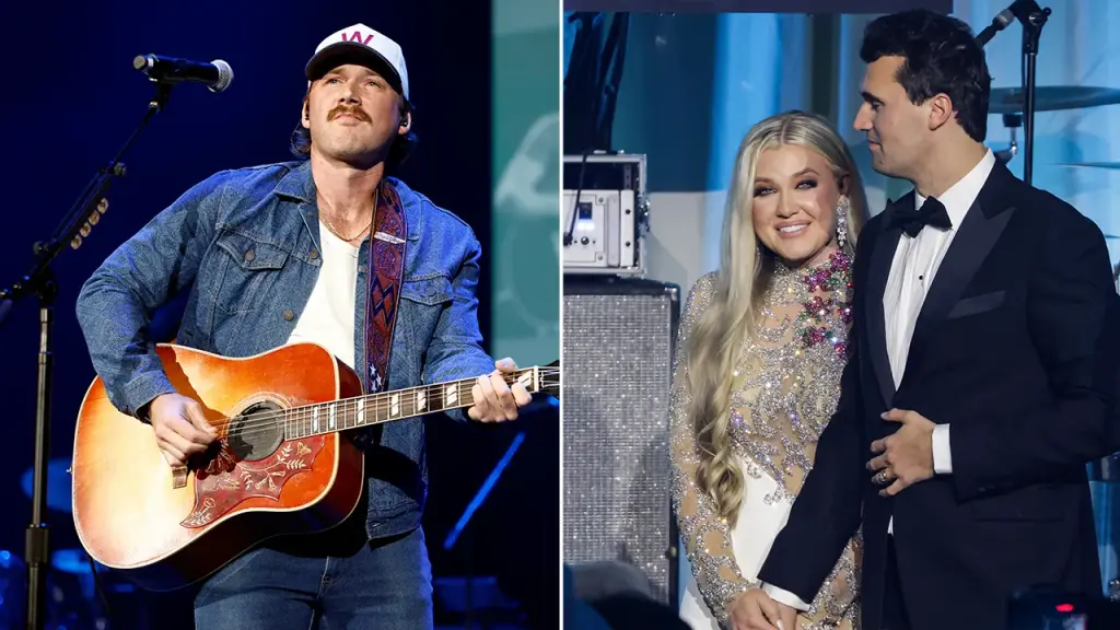 Morgan Wallen pays tribute to Erika Kirk after her husband Charlie Kirk's murder in Utah.