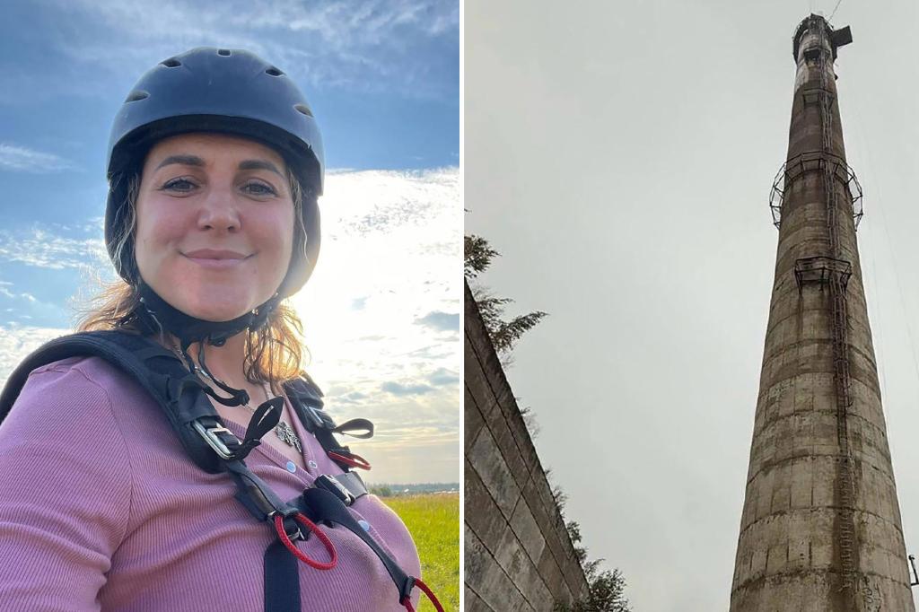 Mother of two falls from 300-foot tower while taking a selfie with her son