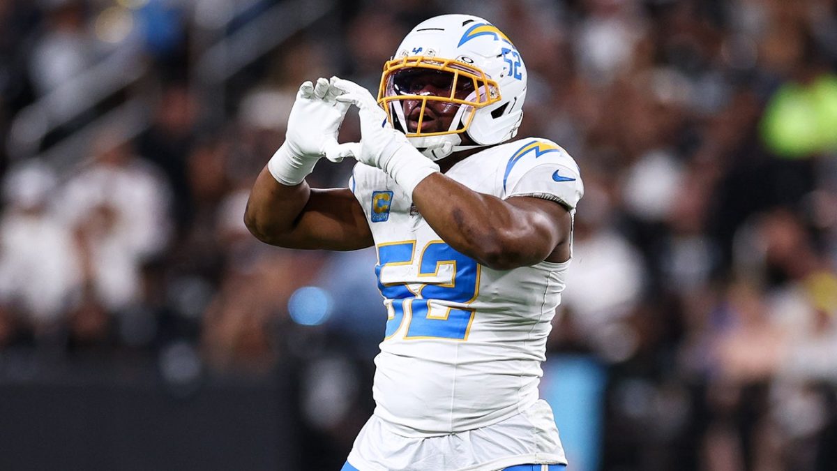 NFL injuries: Chargers' Khalil Mack suffers elbow injury