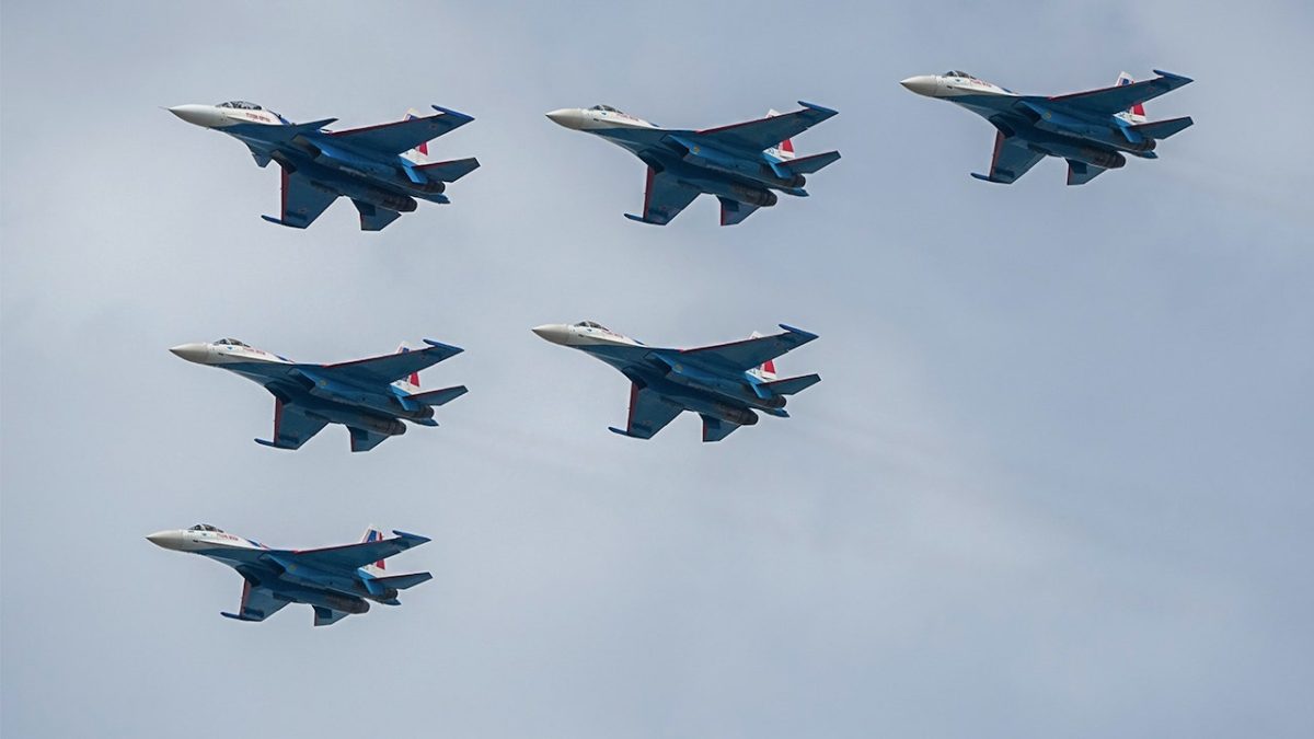 NORAD reports that Russian military planes near Alaska probably do not pose a threat.