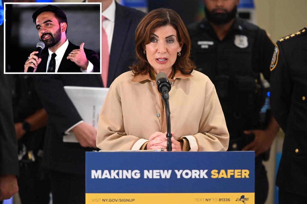 NY Gov. Hochul is relying on Zohran Mamdani to deflect criticism from progressive Democrats by leveraging his stance against Trump, according to sources.