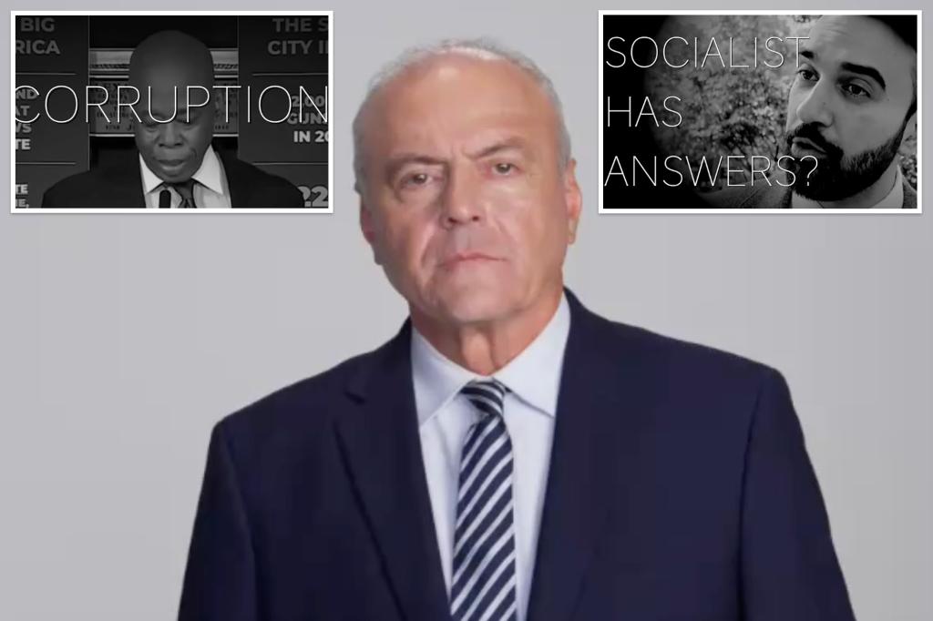 NYC GOP candidate Curtis Sliwa removes Guardian Angels attire in critical ad targeting election opponents