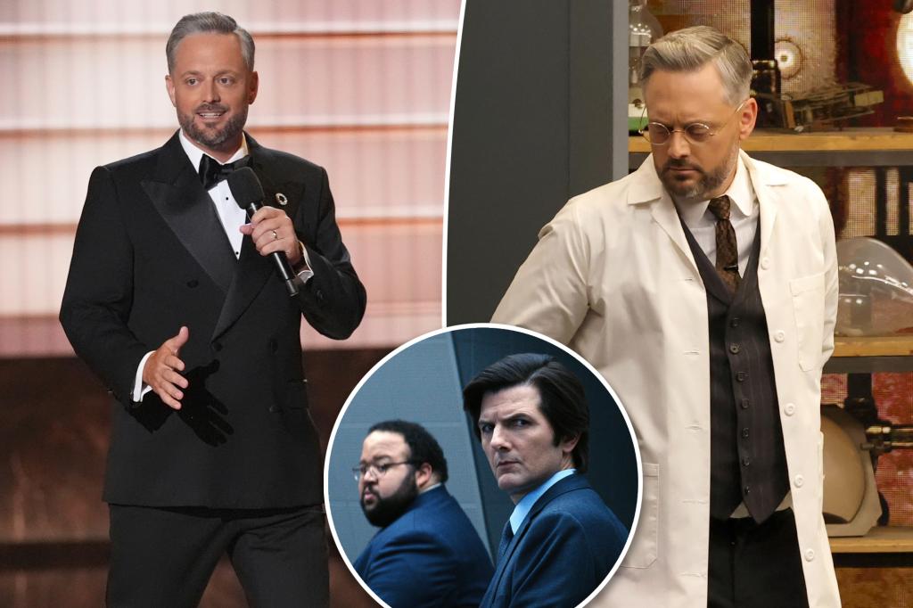 Nate Bargatze's 2025 Emmys monologue pokes fun at 'Severance' and 'The Bear'