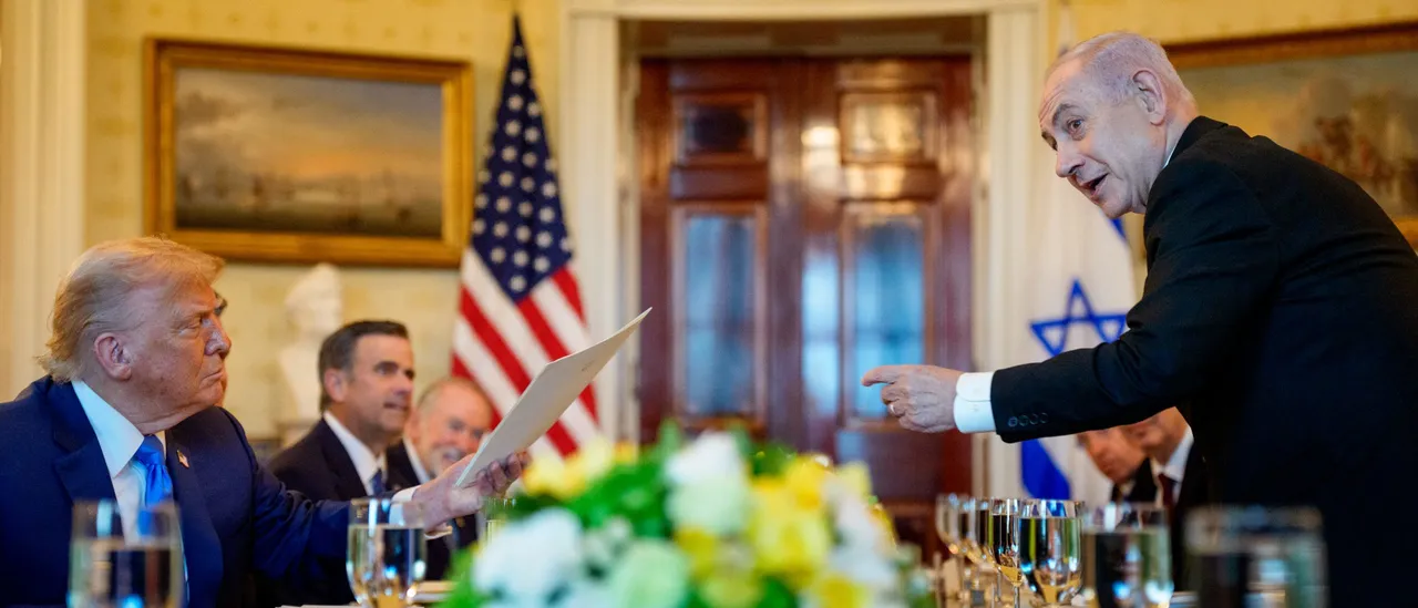 Netanyahu Allegedly in Disagreement with Trump, Public Attribution If Gaza Agreement Fails