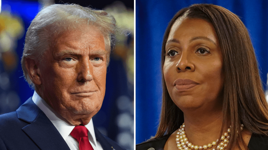 New York Attorney General Letitia James challenges decision that eliminated significant Trump fine in civil fraud case