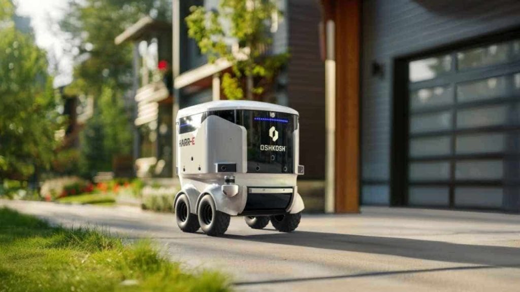 New robot HARR-E collects trash at your doorstep on request through a smartphone app
