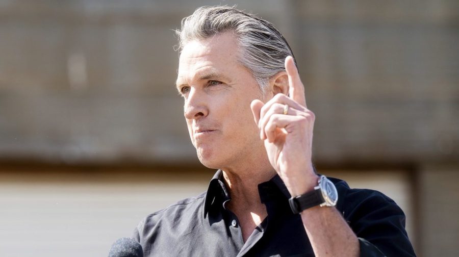 Newsom balances crime issues while trying to address Trump