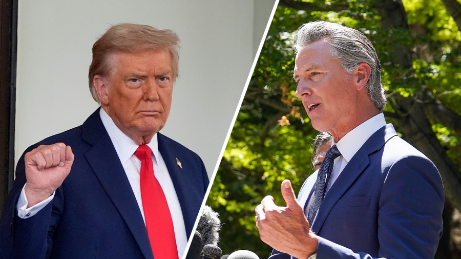 Newsom makes fun of Trump’s weight after Hegseth critiques 'overweight generals'