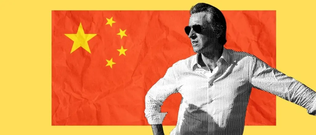 Newsom's Link to China is Through the Daughter of the Creator Behind a Chinese-American Database for Beijing