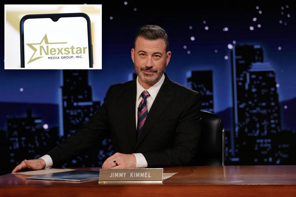 Nexstar reinforces decision on Jimmy Kimmel broadcast, confirms show won't air.