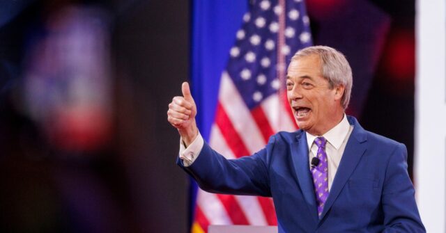 Nigel Farage Claims He Draws 'Inspiration' From MAGA Movement