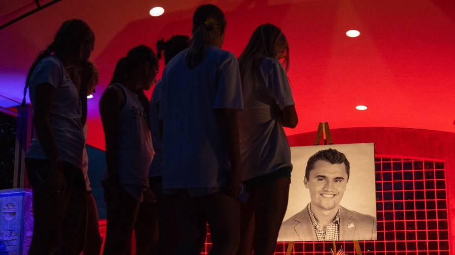 Authorities tracking unspecified threats to Charlie Kirk memorial attendees