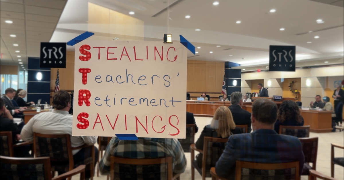 Ohio teachers sue the state for being removed from the board of the retired teachers' pension fund