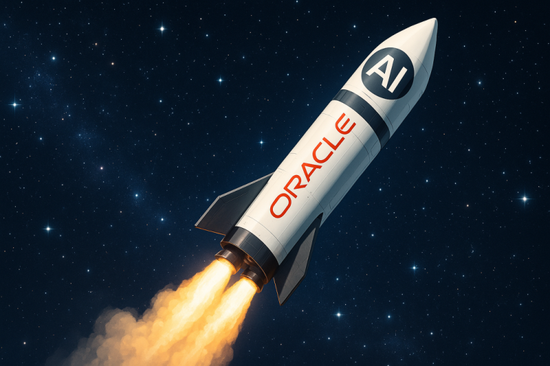 Oracle causes a stir in the markets on Wall Street