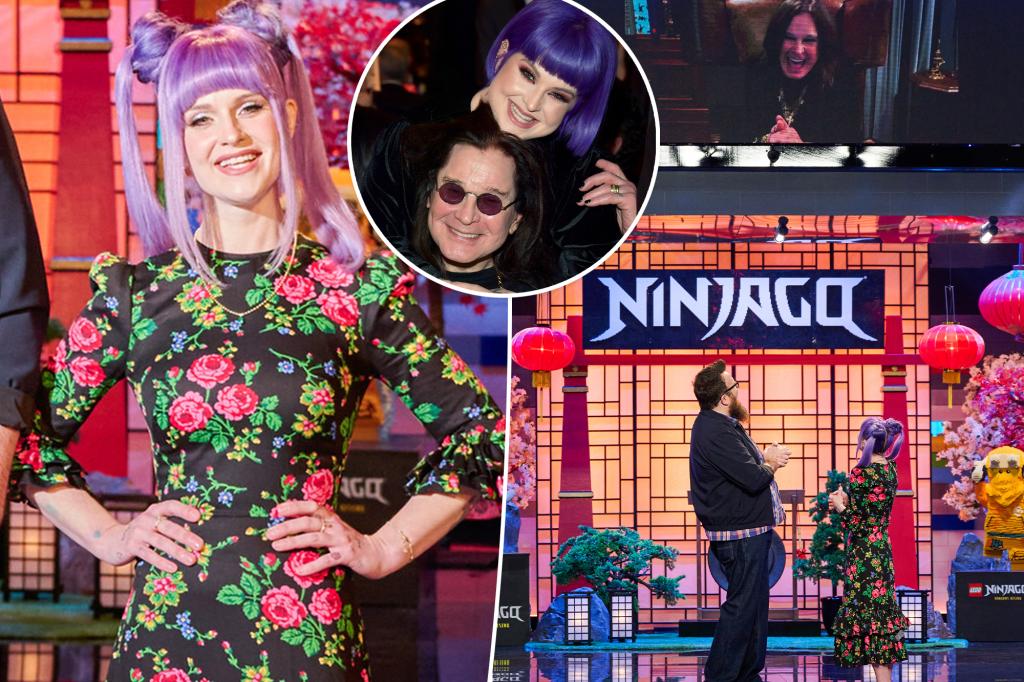 Ozzy Osbourne teams up with Kelly on 'Lego Masters Jr.' following a death