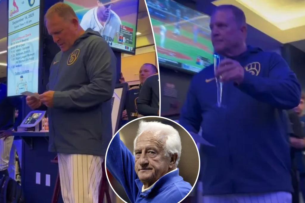 Pat Murphy shares heartfelt message from Bob Uecker after playoff victory