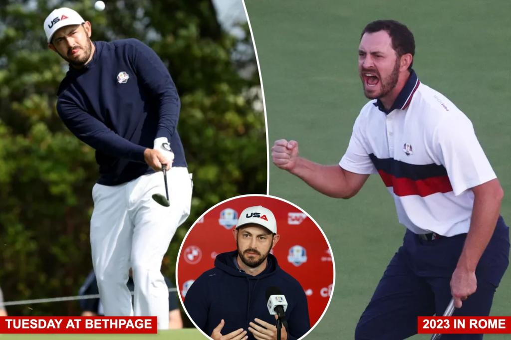 Patrick Cantlay swiftly puts an end to the 'Hatgate' issue that overshadowed the 2023 Ryder Cup.