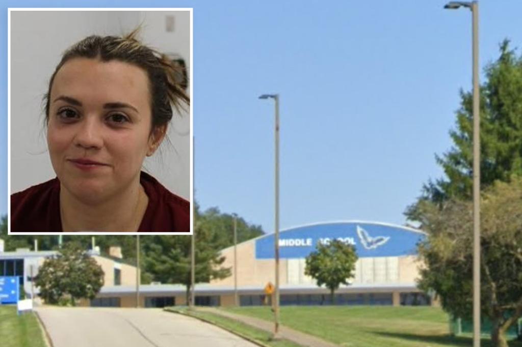 Pennsylvania middle school teacher reportedly shared explicit photos with a student.