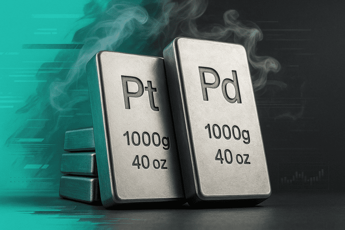 Platinum or Palladium: Which Metal Will Excel Following the Rise of Gold and Silver?