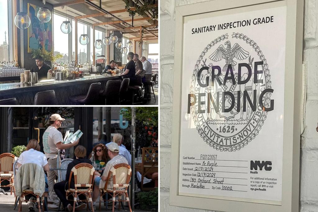 Popular NYC eateries and bars trick customers and city inspectors by concealing health ratings