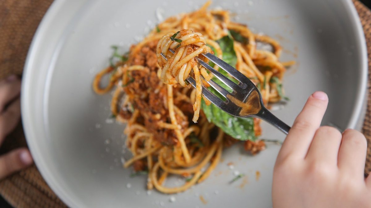 Popular spaghetti recipe incorporates cranberry sauce for a surprising taste addition