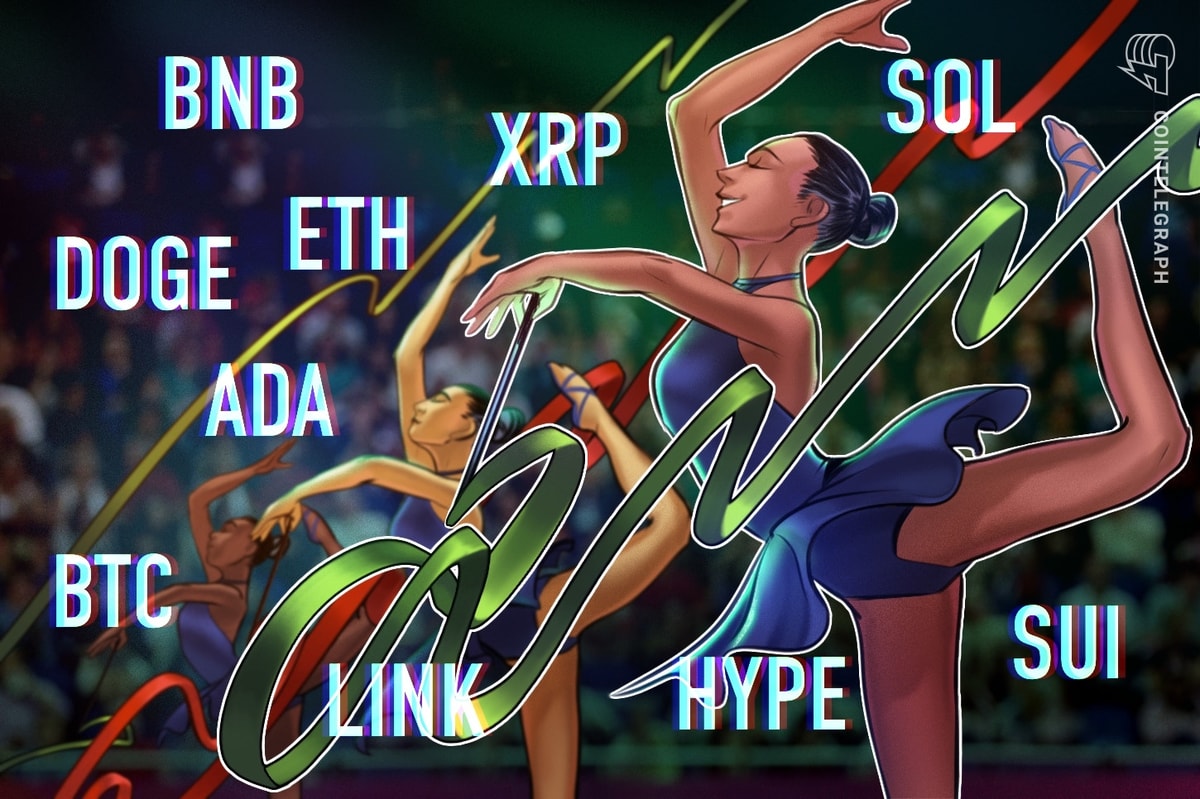 Price forecasts for 9/5: BTC, ETH, XRP, BNB, SOL, DOGE, ADA, LINK, HYPE, SUI