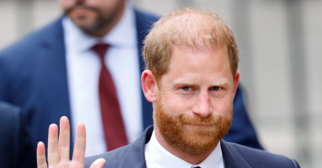 Prince Harry Offers His Respect at the Late Queen's Grave in Britain