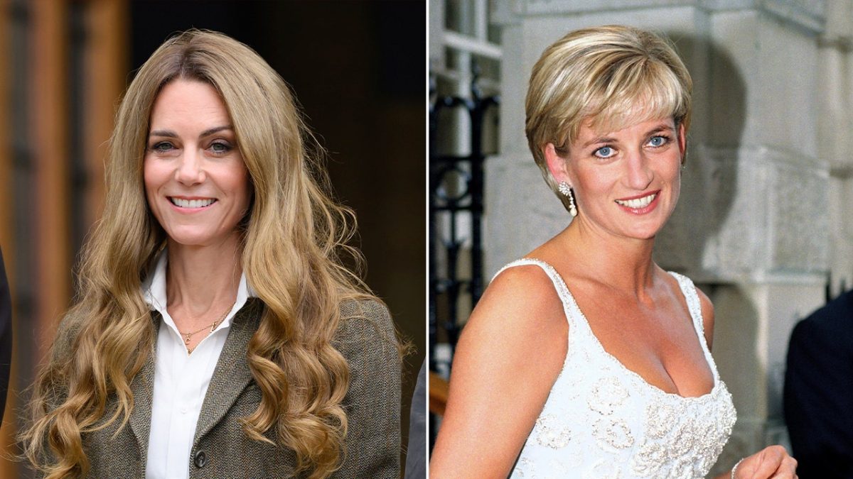 Princess Diana's hairstylist supports Kate Middleton's blonde locks
