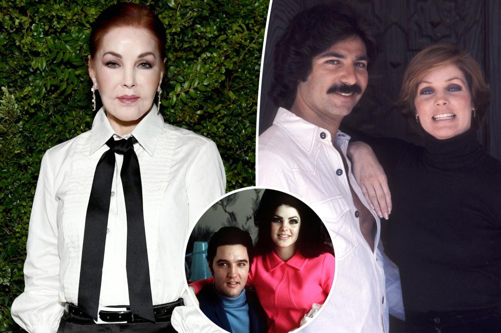 Priscilla Presley received a hidden call from Elvis while in bed with Robert Kardashian.