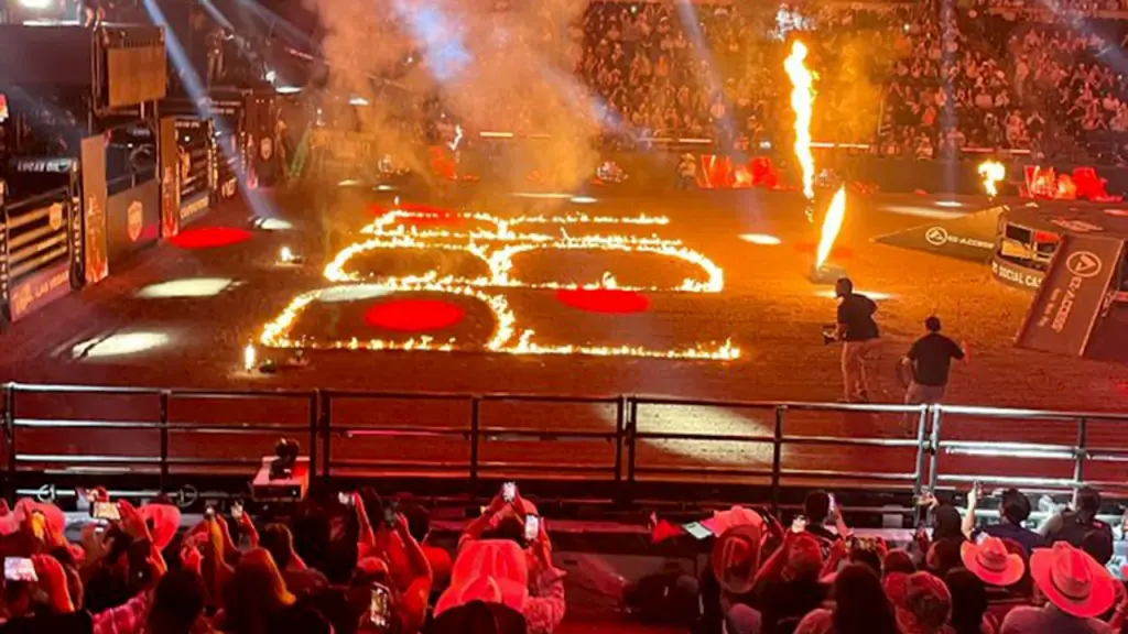 Professional Bull Riding wows the crowd in California