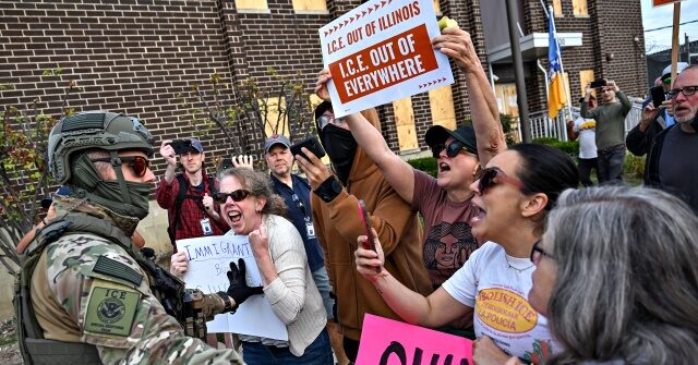 Protesters shout 'Kill ICE! Shoot ICE!' at Migrant Detention Center