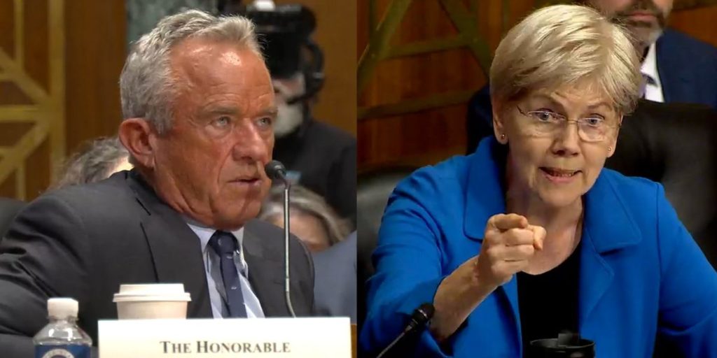 RFK Jr. mocks Democratic senators for spreading fears about vaccines: 'You're just making things up'