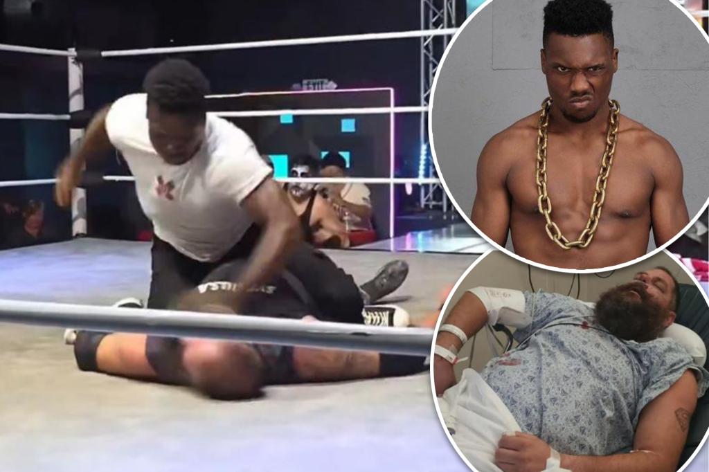 Raja Jackson, son of Rampage Jackson, taken into custody for assaulting a wrestler.