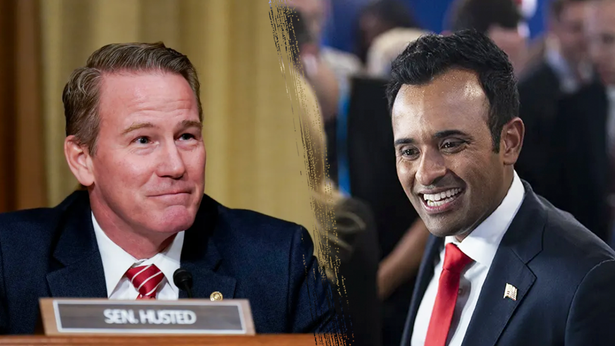 Ramaswamy and Husted, both from Ohio, support each other's election campaigns