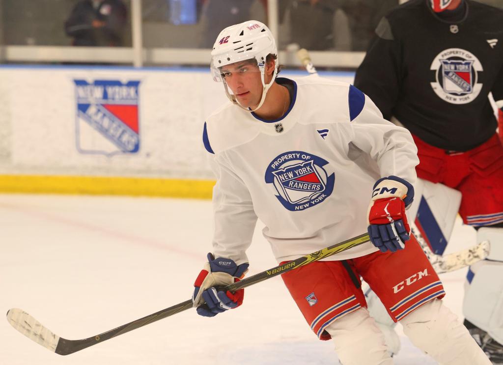 Rangers' lack in a crucial spot suggests Noah Loba could join the NHL faster.