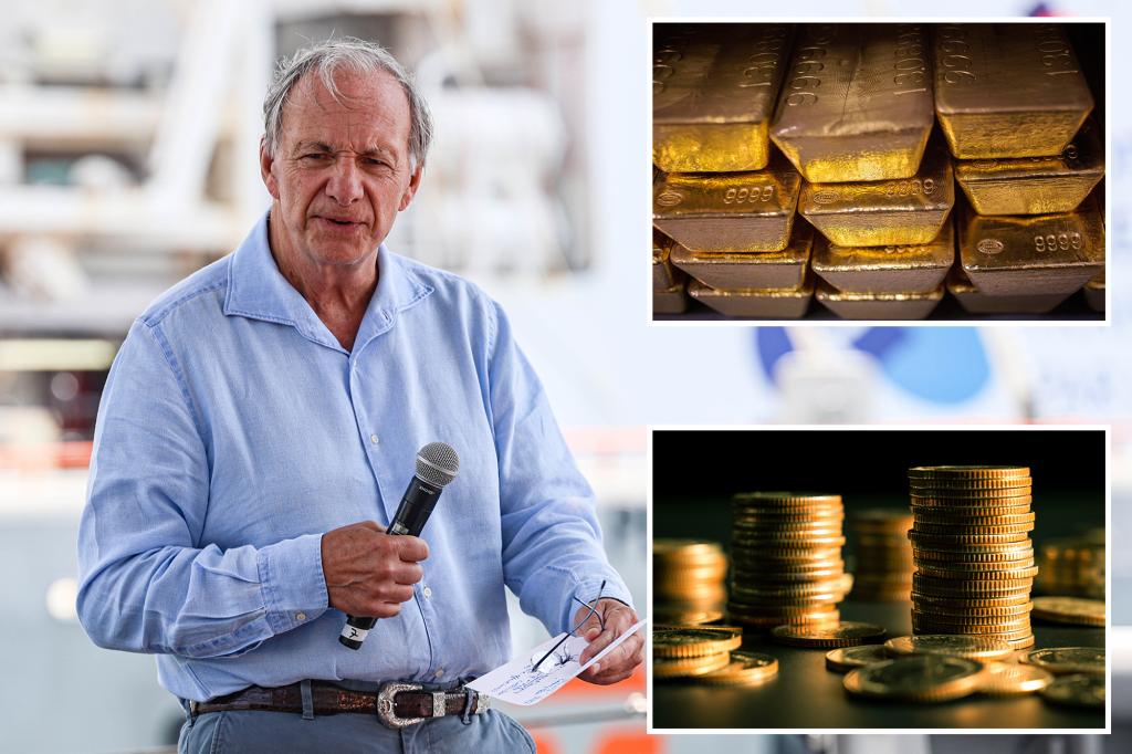 Ray Dalio warns that US markets could face a severe crisis and advocates for gold.
