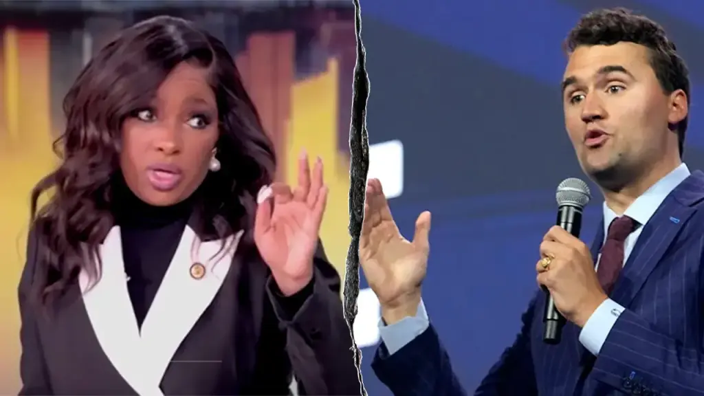 Rep. Crockett states that only 2 White individuals supported her vote against the Kirk honor.