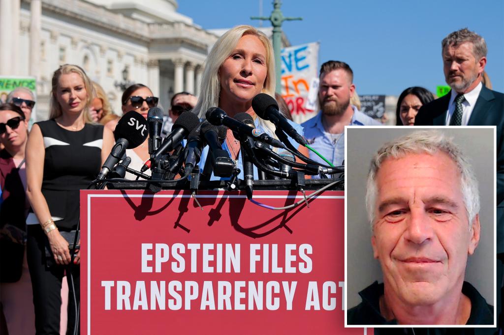Rep. Marjorie Taylor Greene asserts she is "not suicidal" while advocating for Epstein transparency from the Justice Department.
