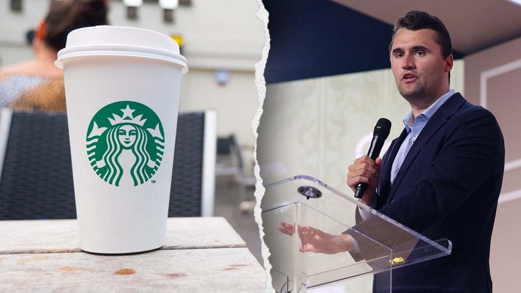 Request aims to create a Starbucks menu item in honor of Charlie Kirk.