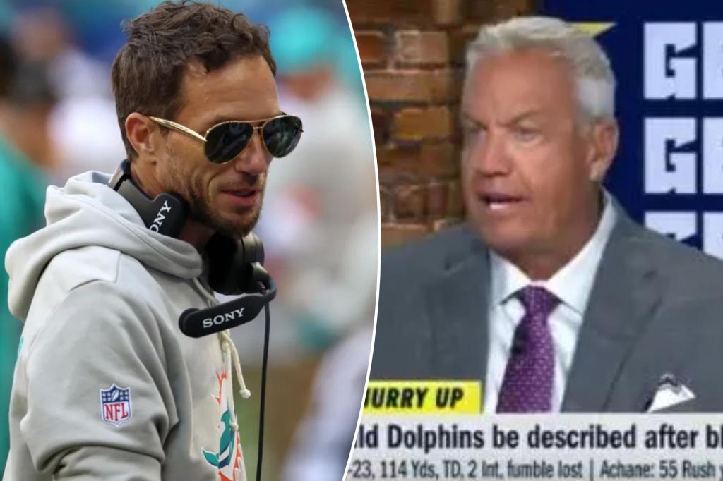 Rex Ryan takes a jab at Mike McDaniel with a nickname after Dolphins defeat
