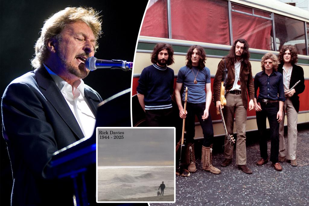 Rick Davies, a founding member of Supertramp, has passed away at 81, and the cause of his death has been disclosed.