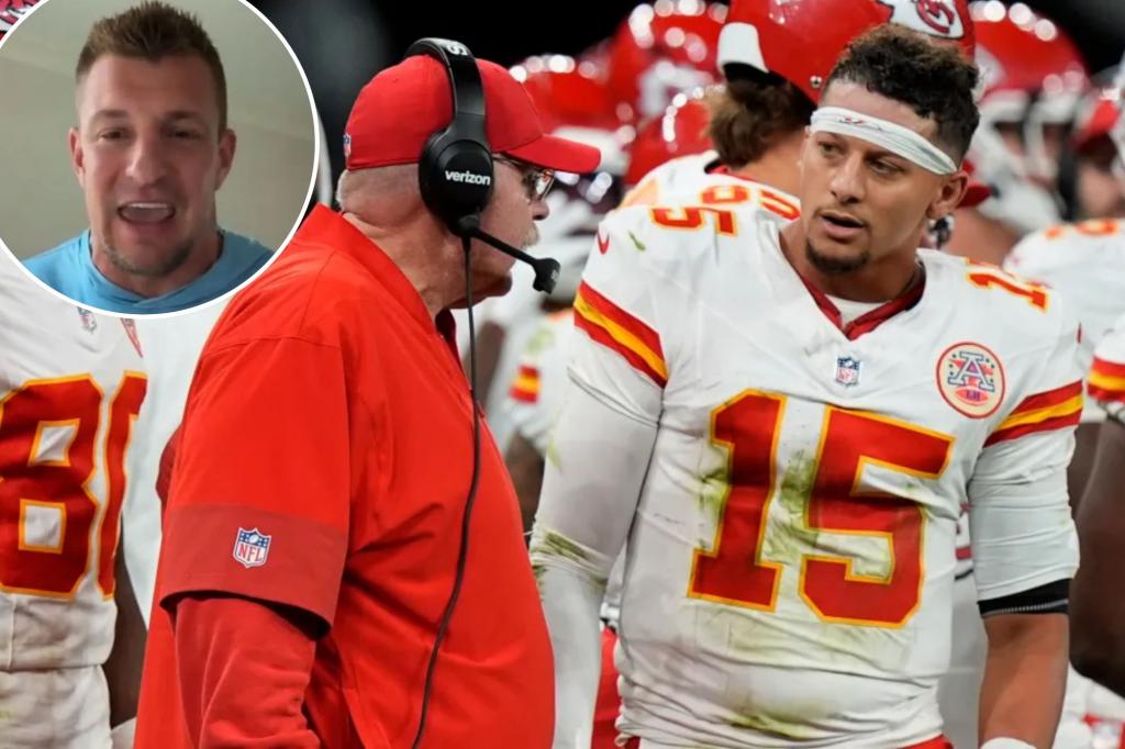 Rob Gronkowski harshly criticizes the Chiefs: 'They're going to fall apart'