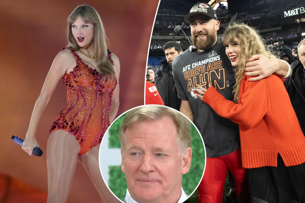 Roger Goodell addresses Taylor Swift's Super Bowl 2026 halftime speculation