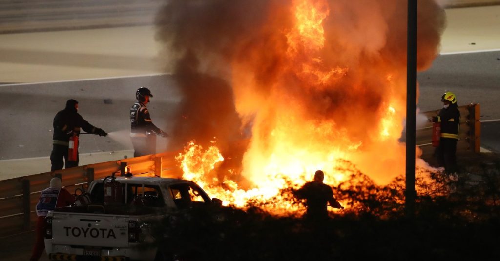Romain Grosjean makes his comeback to F1 after facing great challenges.