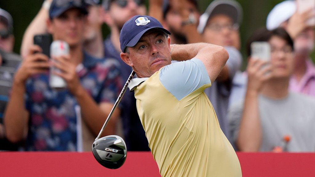 Rory McIlroy from Team Europe declares the USA is the 'greatest country on Earth'