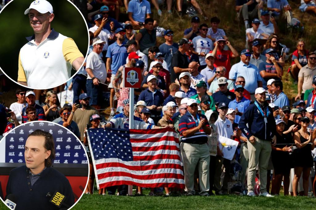 Rory McIlroy will be 'shocked' by Ryder Cup fans' actions following his concerning prediction, says director.