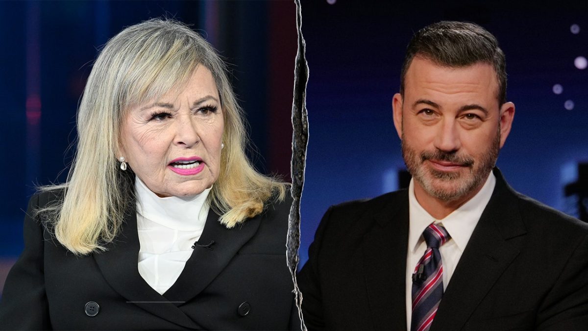 Roseanne Barr criticizes 'double standards' following Jimmy Kimmel's return.
