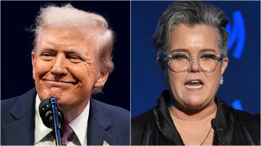 Rosie O'Donnell blames Trump for missing daughter's graduation