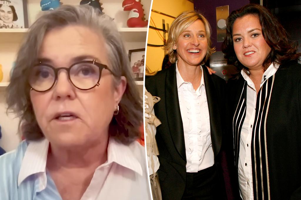 Rosie O'Donnell describes Ellen DeGeneres' hurtful betrayal: 'I was shocked'