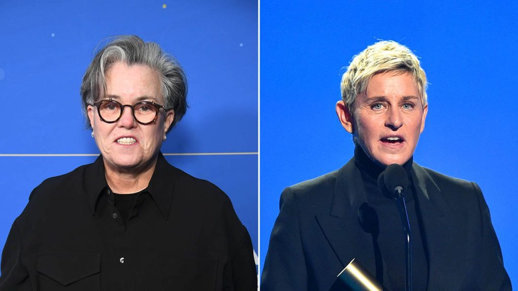 Rosie O'Donnell reflects on her sadness after the end of her friendship with Ellen DeGeneres